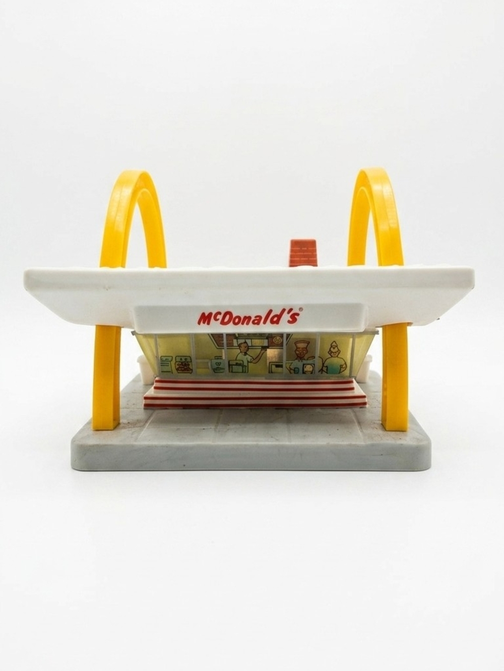 McDonald's Yellow & White Retro